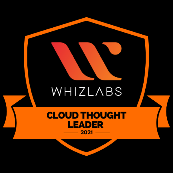 Whizlab recognizes us among Global Cloud Thought Leaders